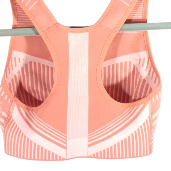 NIKE Pink Compression Sports Training Super Support Bra SZ Small - Picture 5 of 12